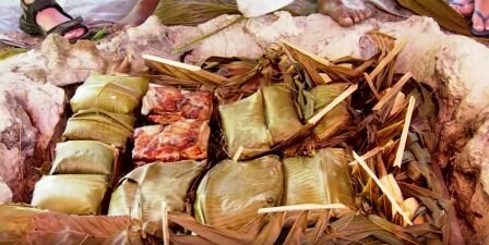 Французская Полинезия каякинг в лагунах